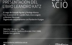 Presentación del Libro Leandro Katz
